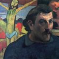 Поль Гоген - Портрет художника с желтым Христом